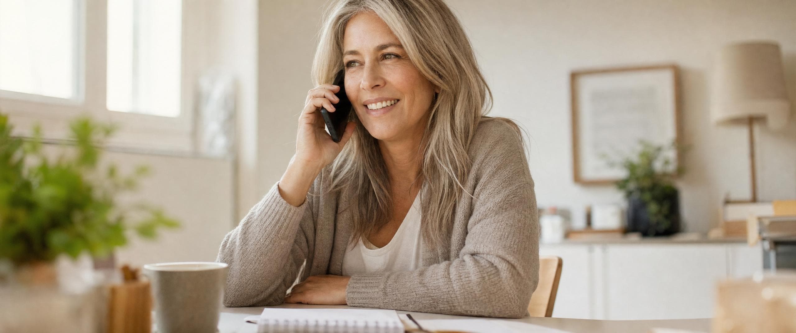 Ativo Home Care caregiver providing compassionate in-home support for a senior in Arizona