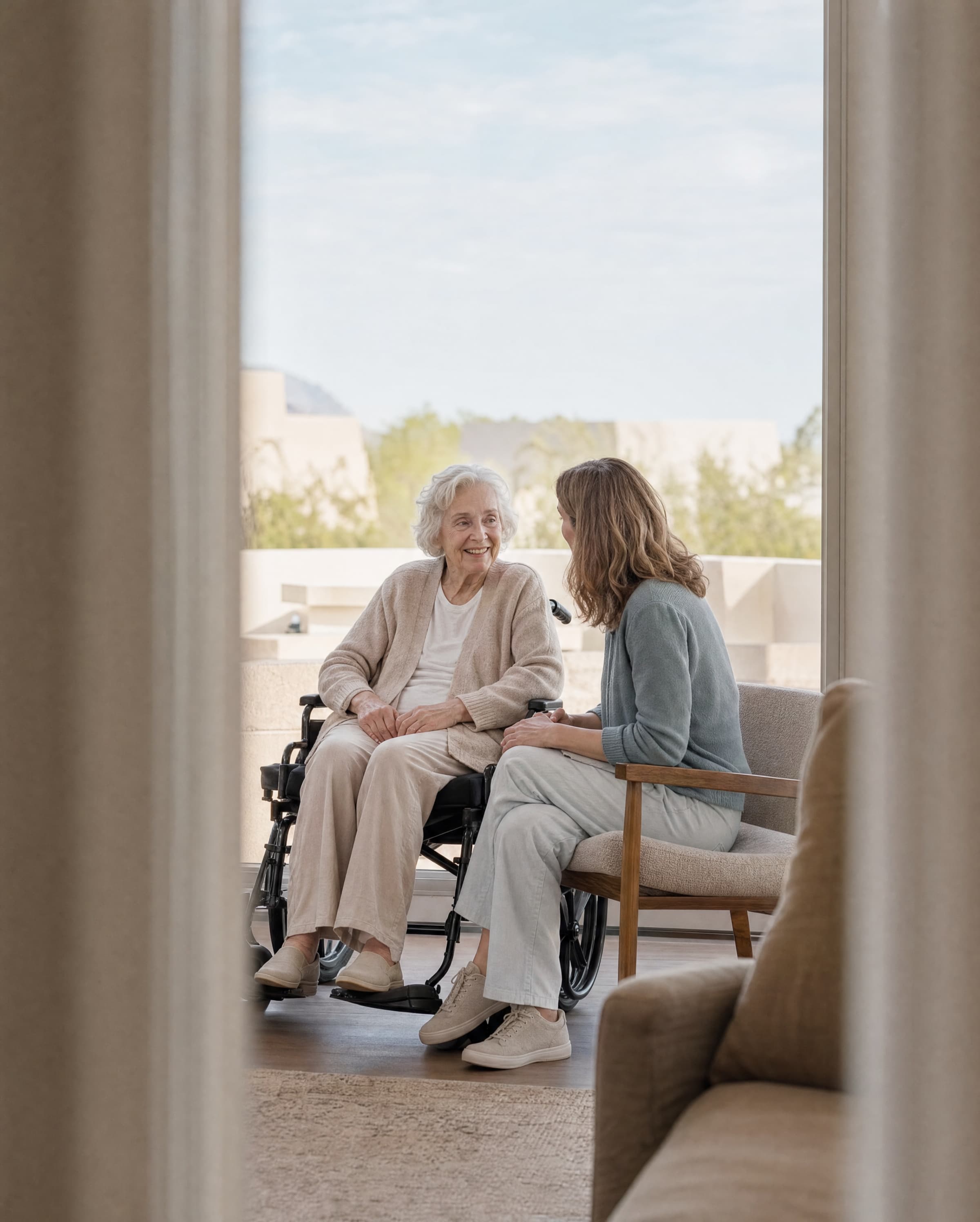 Companion Care in action in a natural home setting