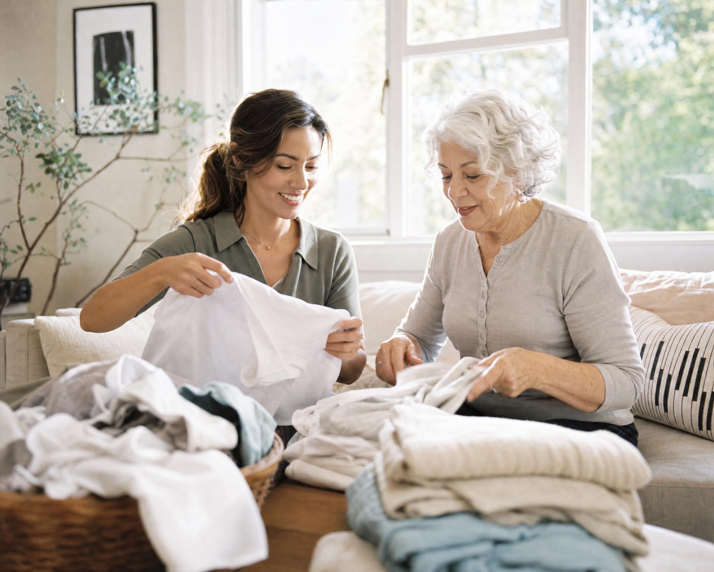 Home Support Services in action in a natural home setting
