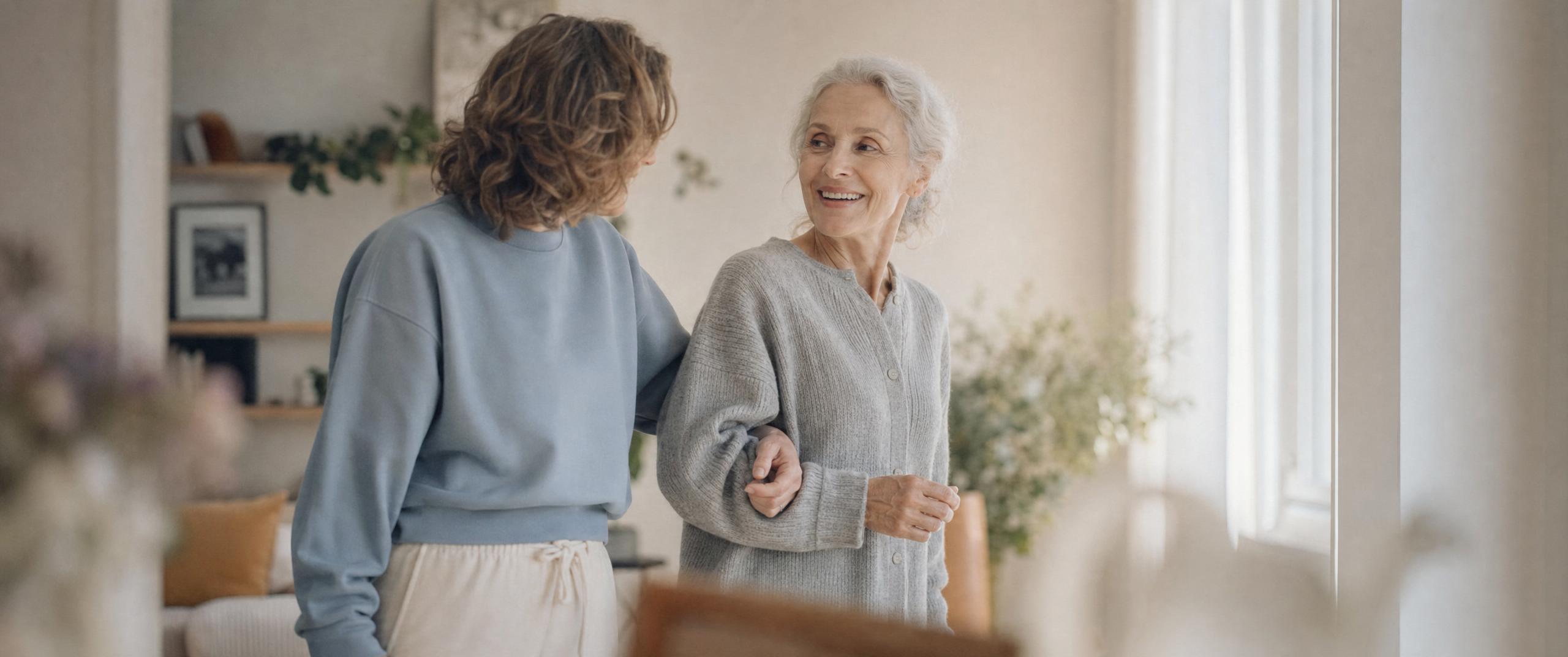 Memory Care Support in action in a natural home setting