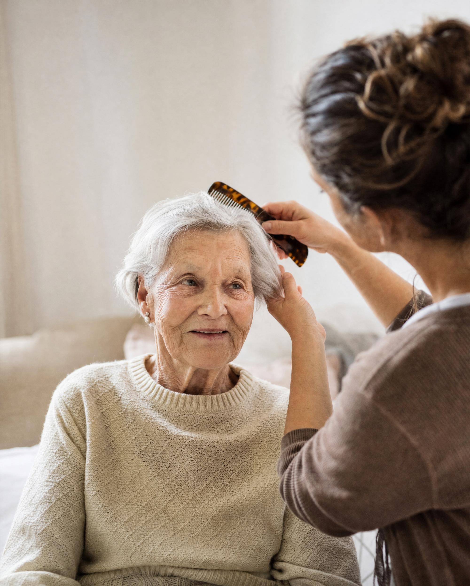 Personal Care in action in a natural home setting