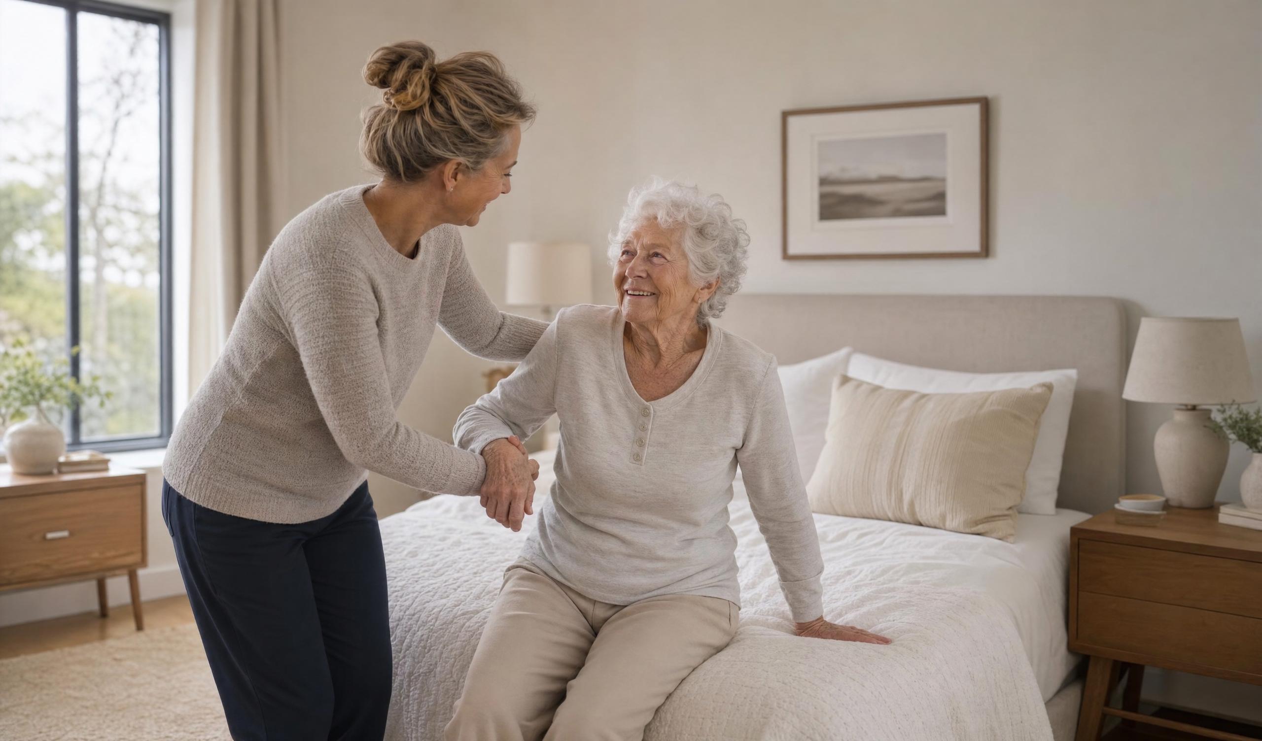 Transition Care in action in a natural home setting